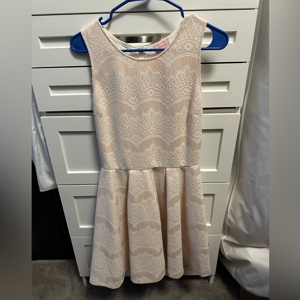 Love…Ady Lace Fit & Flare Dress
